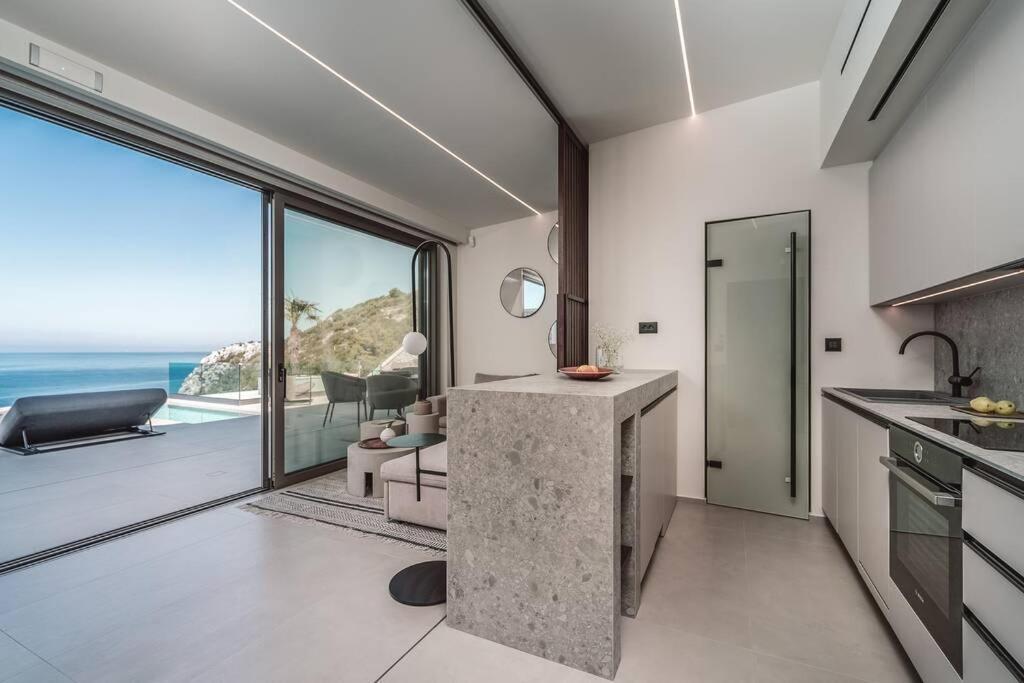 The Wave Twin Villa 1 Kathisma Beach Lefkada Екстериор снимка